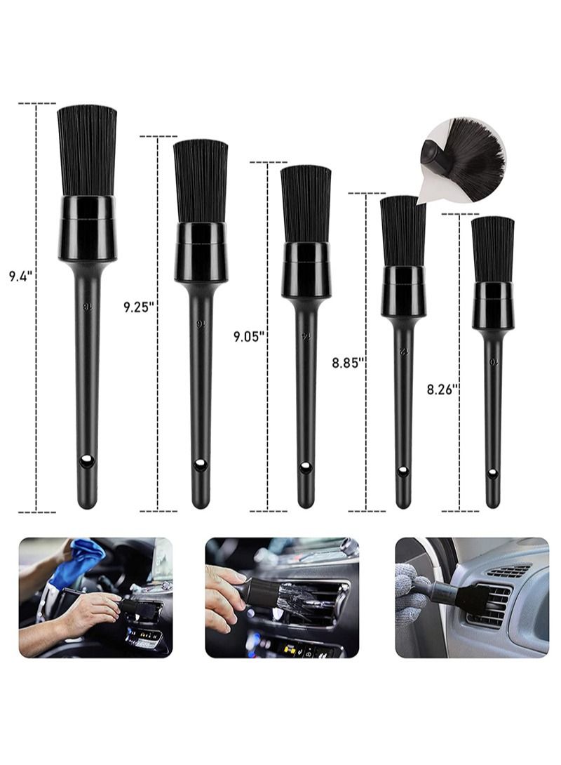 Sharpdo 18 Piece Wheel And Tire Brush Car Detail Kit - Image 3