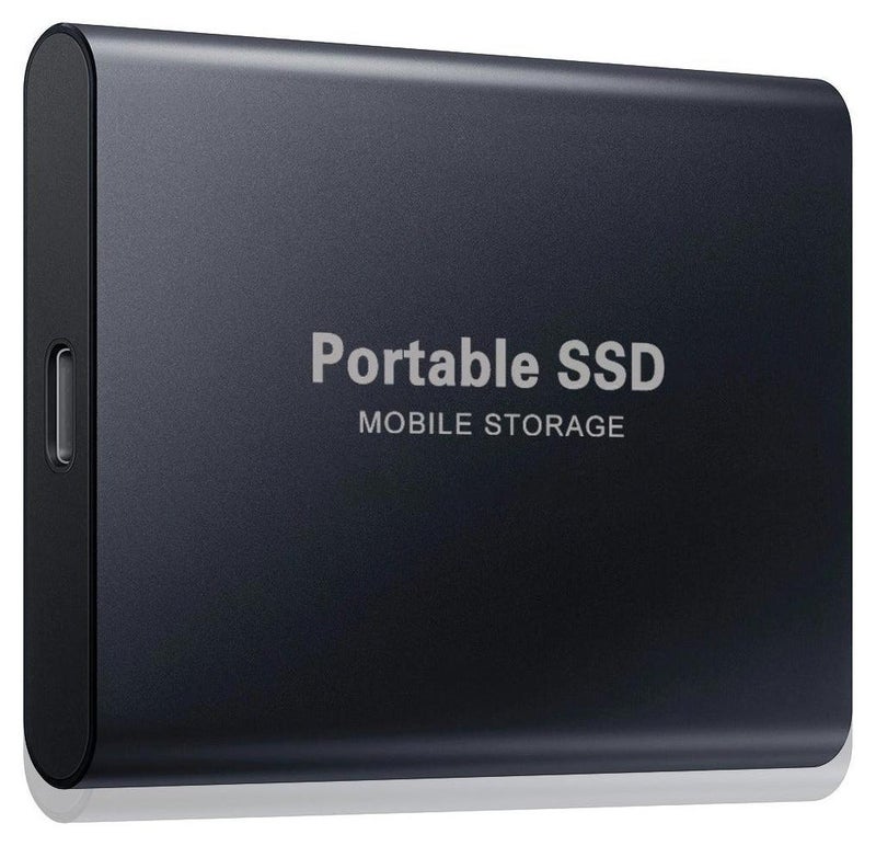 EVEREEN 2TB Portable External Hard Drive, Mini SSD Hard Drives,Solid State External Drives,Computer Backup Drive,USB 3.1 to Type-C Support Data Storage Transfer for  PC Laptop and Mac(Black) - Image 1