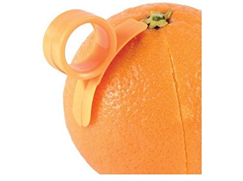 LANDTOM® Creative Stainless Steel Rotation Fruit Bowl/Fruit Basket/Fruit Stand/Fruit Holder with Free Orange Peeler, Silver - Image 3