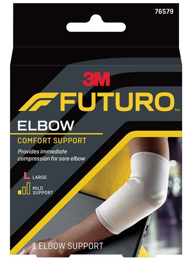 FUTURO Comfort Lift Elbow Support Large Grey  - Image 1