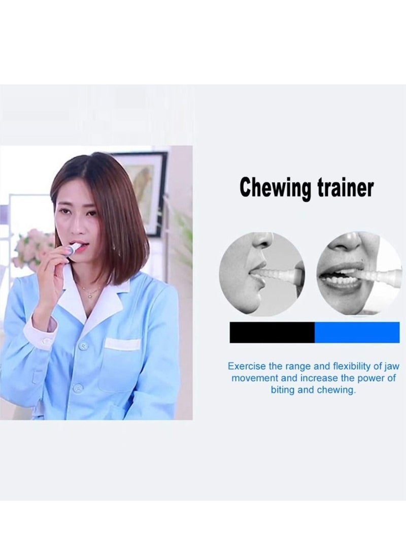 SYOSI Pack of 5 Mouth Exerciser Oral Sensory Therapy Tool Tongue Trainer Kit Silicone Oral Lips Muscle Training Device Recovery Massager  - Image 5