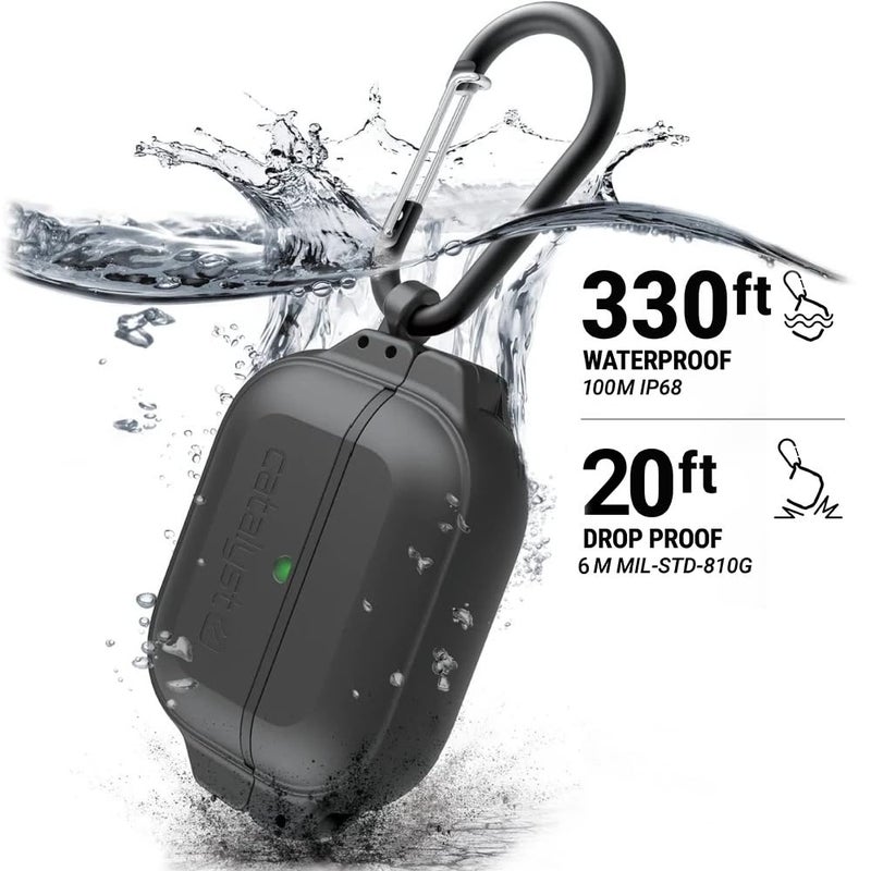 Catalyst AirPods 3rd Generation Case, 330ft Waterproof Total Protection Case for AirPods 3, Shockproof for AirPods 3rd Generation, Durable Protective Case for AirPods 3 with Carabiner - Image 3