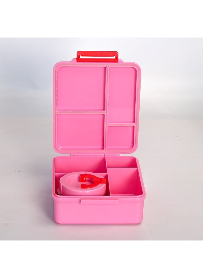 TINY WHEEL Tiny Wheel baby lunch box - TinyBite Pink Girl  - Image 2