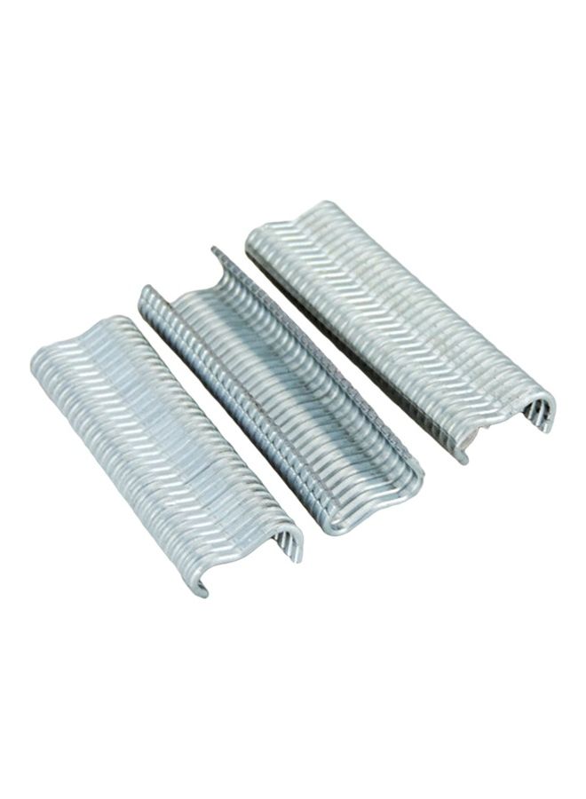 نيبمينينت مشابك على شكل حرف M لصنع سياج شبكي قفص للدجاج فضي