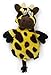 goDog Flattie Giraffe Silent Squeak Plush Dog Toy w Chew Guard Technology YellowBrown Large - Image 3
