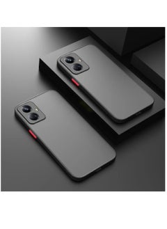 ZOOMEE Protective Shockproof Matte Anti-Scratch Slim Back Case Cover For Realme 10 Pro+ Black 