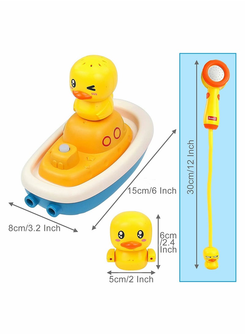 KASTWAVE - Bath Toys for Children 1-3 Kids Bathtub Toys, Duck Water Toys Toddler Bath Toys - Image 1