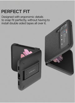 VRS Design QuickStand Modern Case Cover for Samsung Galaxy Z Flip 3 5G (2021) with Kickstand - Sandstone  - Image 4