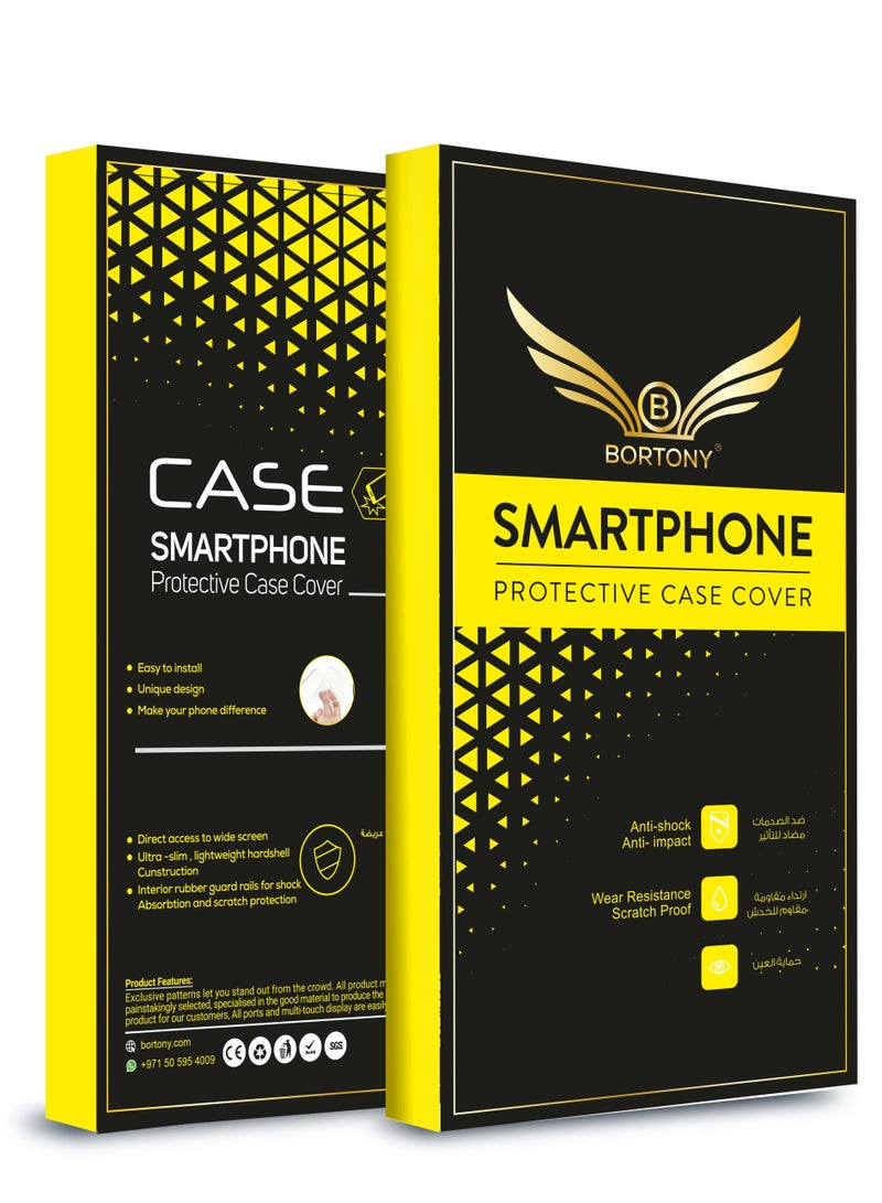 BORTONY Protective Case Cover With Finger Grip Stand For Samsung Galaxy A71 - Image 5