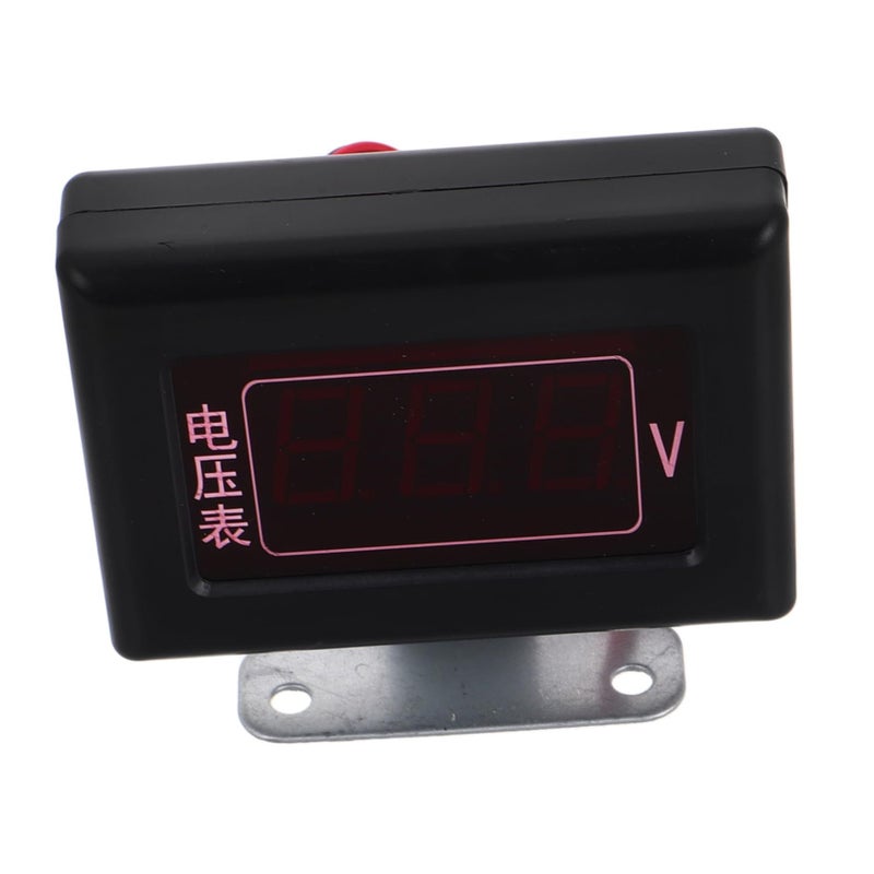 Digital Car Voltmeter Ammeter Gauge Easy Installation High Precision Black - Image 2