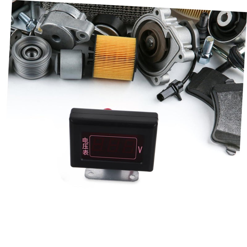 Digital Car Voltmeter Ammeter Gauge Easy Installation High Precision Black - Image 5