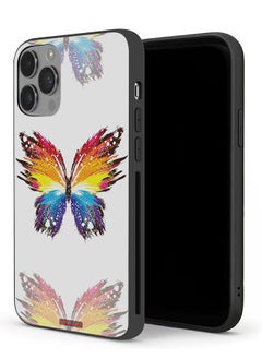 Apple iPhone 14 Pro Protective Case Digital Art Simple Background Minimalism Butterfly