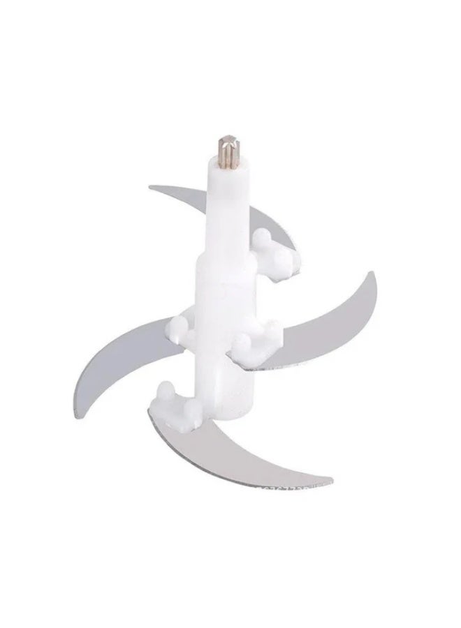 كيتشن إكسبرت مفرمة لحوم كهربائية 5 لتر فضية، مفرمة طعام كهربائية من الفولاذ المقاوم للصدأ، آلة معالجة طعام للحوم والخضروات والفواكه والمكسرات، سريعة وبطيئة بسرعتين - Image 3