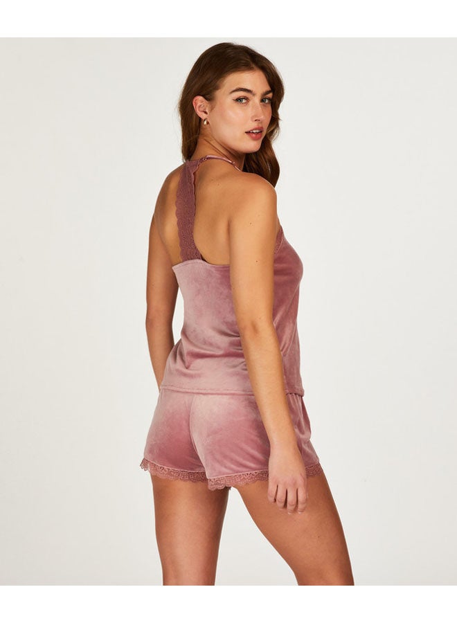 hunkemoller Velvet Lace Shorts - Image 4