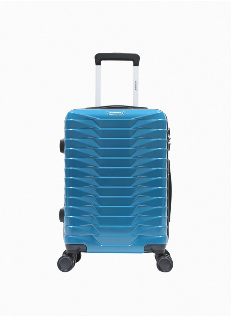 Stargold ABS+PC Spinner  Wheels Trolley Luggage Number Lock Smart Carry On Suitcase 20 Inches  - Image 1