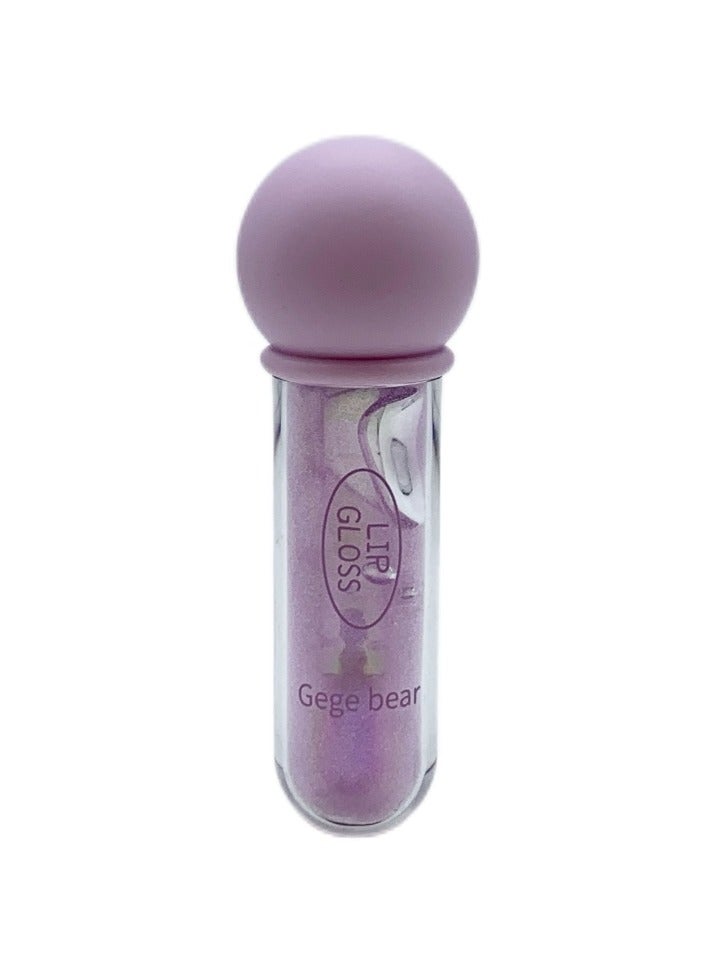 Gege bear Pudding Jelly Lip Gloss Crystal Jelly Lips A pout Lip Care High Shine Finish Nourishing 02 Burst Grape - Image 1