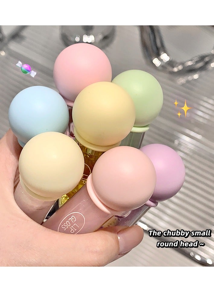 Gege bear Pudding Jelly Lip Gloss Crystal Jelly Lips A pout Lip Care High Shine Finish Nourishing 02 Burst Grape - Image 3