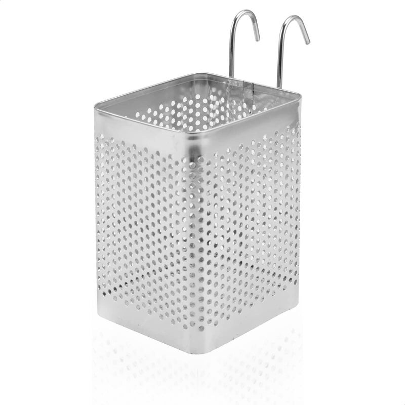 VIKROM Stainless Steel Utensil Holder for Kitchen Counter Dishwasher Chopstick Basket for Countertop Chopstick Spoon Spatula Holder Dryer Rack Utensil Caddy for Kitchen Counter Utensils Holder for Dish Rack  - Image 1