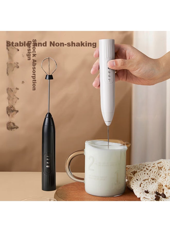 PAKCHOICE Pakchoice Electric Milk Frother, Coffee Foam Maker, Home Milk Frother, Handheld Whisk, Egg Beater  - Image 2