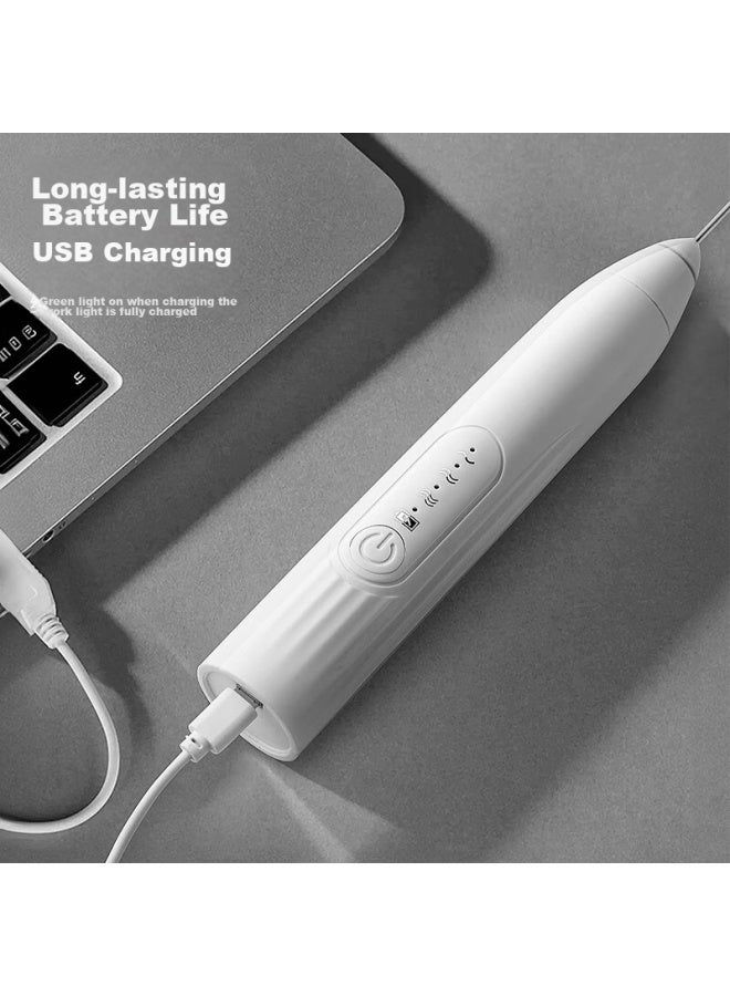 PAKCHOICE Pakchoice Electric Milk Frother, Coffee Foam Maker, Home Milk Frother, Handheld Whisk, Egg Beater  - Image 5