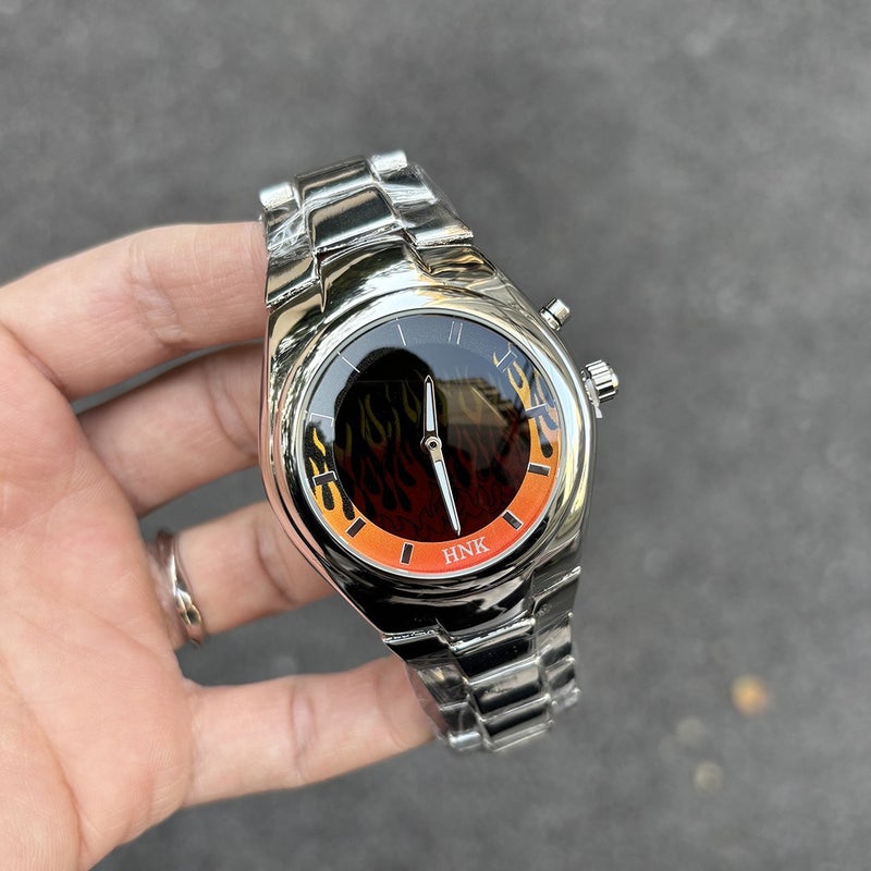 Y2K Creative Flame Men's Watch - Image 3