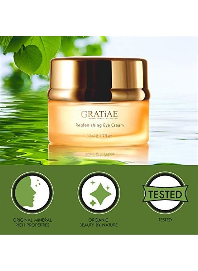 Gratiae Organics Replenishing Eye Cream, 1.02-Ounce - Image 2