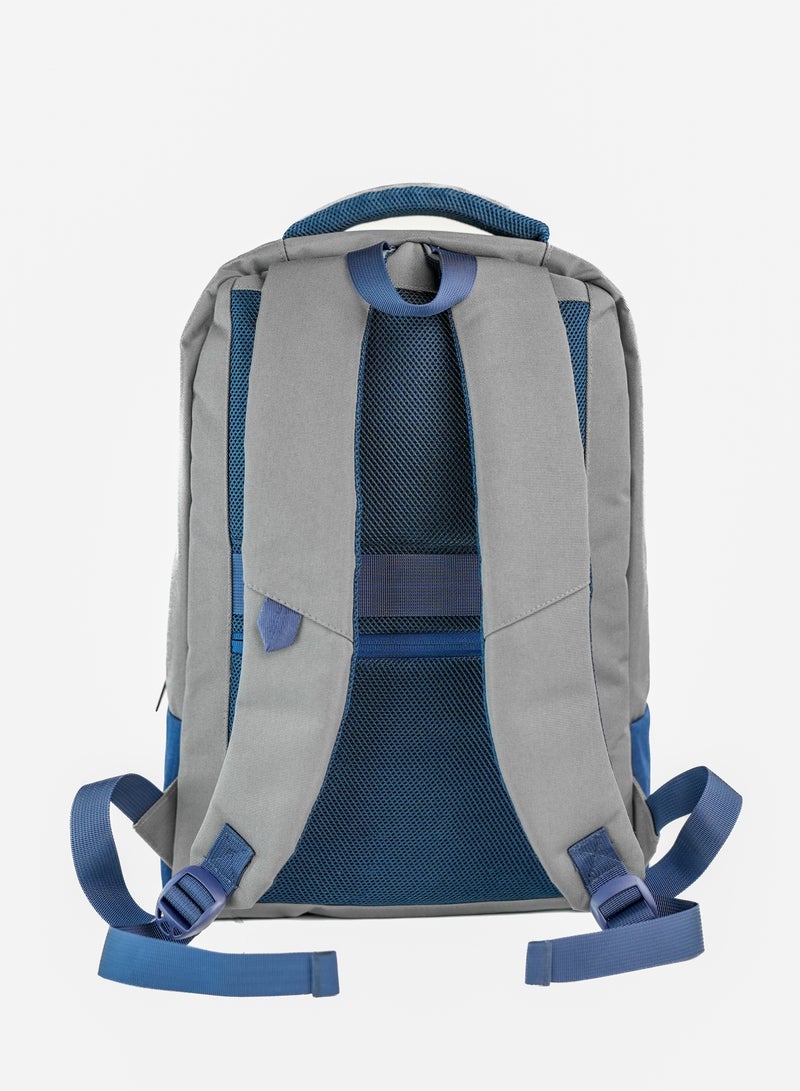 Lupo bianco XL Backpack - Grey X Blue  - Image 5