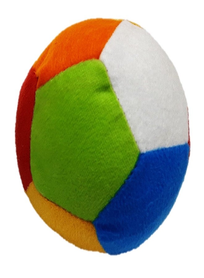 AFTERSTITCH Fabric Stuffed Soft Toy Balls for Baby Kids Girls & Boy with Rattle Sound (Pack of 1) - Image 1