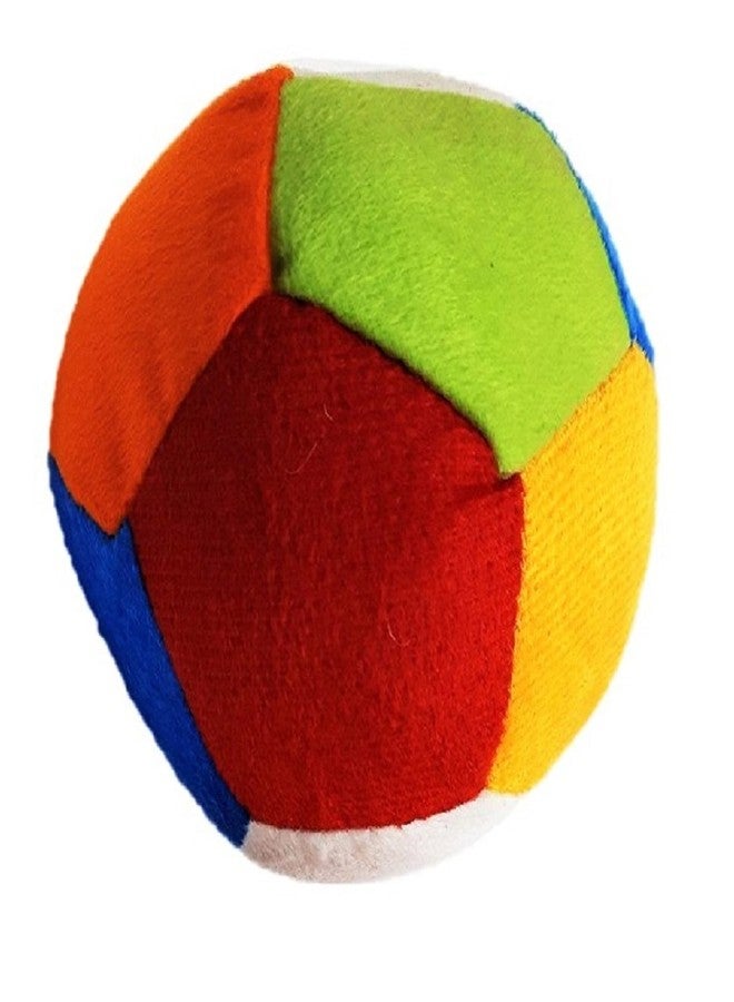 AFTERSTITCH Fabric Stuffed Soft Toy Balls for Baby Kids Girls & Boy with Rattle Sound (Pack of 1) - Image 3