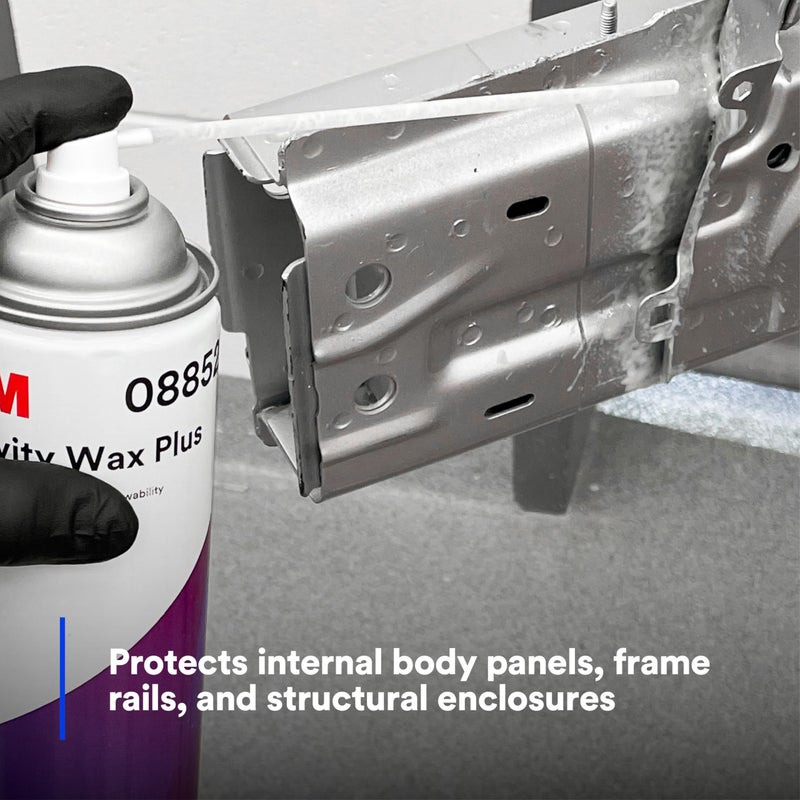 3M Cavity Wax Plus Aerosol Spray, 08852, 18 fl oz, Self-Healing, Corrosion Protection, Non-Hardening, Chipping, Peeling, Cracking - Image 3