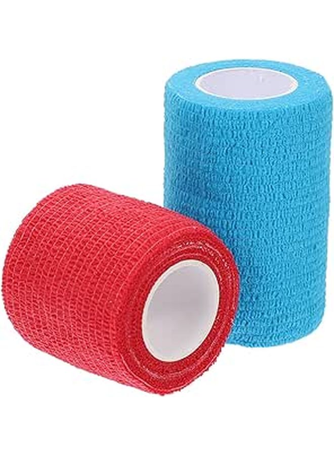 SUPVOX 2 Pack Self Adhesive Elastic Bandages For Wrist Support - Image 1