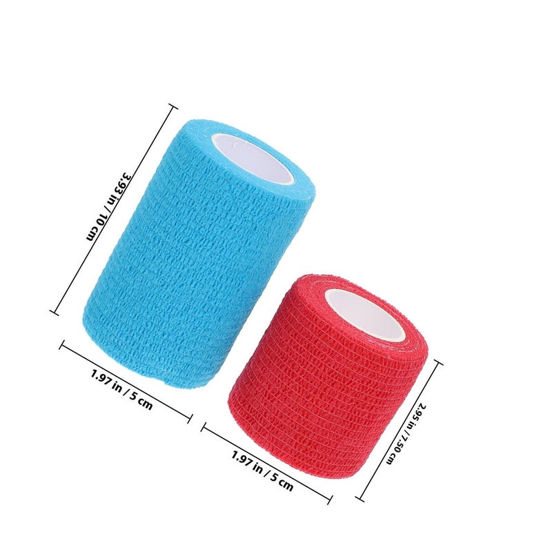 SUPVOX 2 Pack Self Adhesive Elastic Bandages For Wrist Support - Image 3