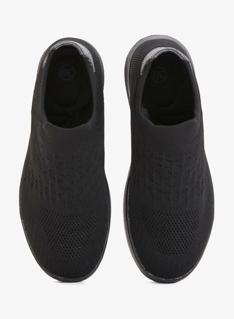 جينجر سنيكرز محبوك سهل الارتداء