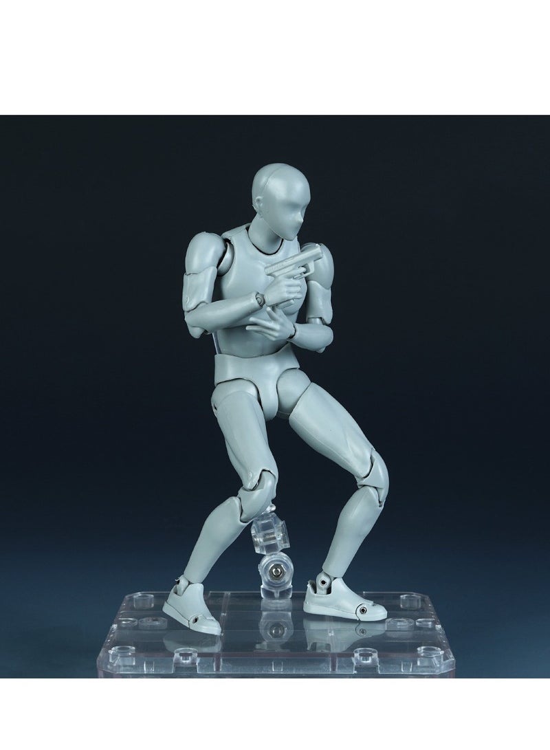 general PVC Action Doll Collection Mannequin Action Figure Action Figure Action Human Pose Sketch Painting Action Toy Male Character Model - Image 3