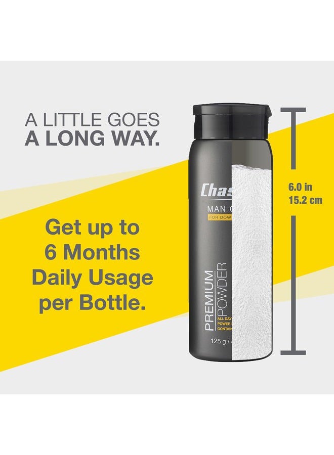 chassis بودرة الجسم الخالية من التلك للرجال - بريميوم آيس ماكس مع إحساس تبريد أقصى - Image 5