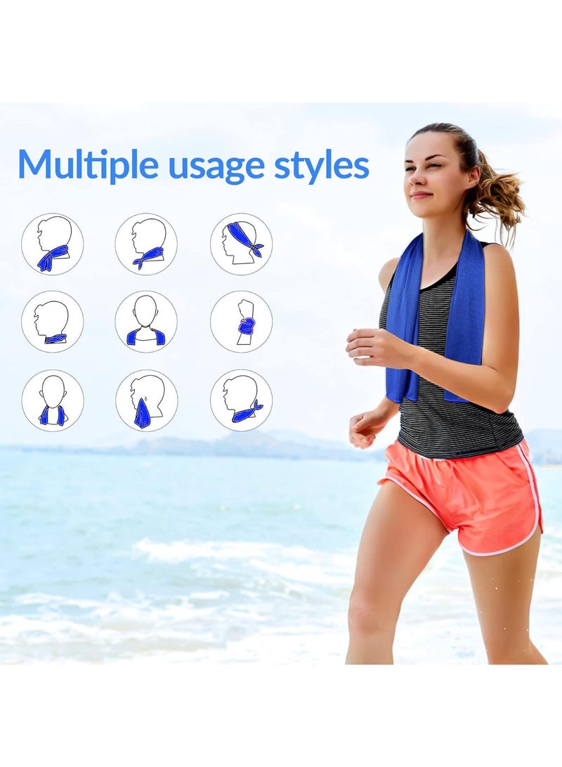 Y&D 3 Piece Sports Quick Drying Ice Towel - Image 4