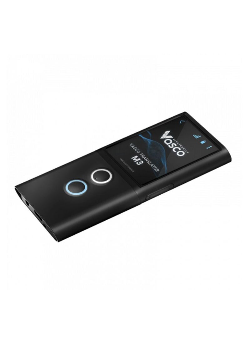 Vasco Electronics - Vasco Translator M3 Portable Two-Way Language Interpreter Black Pearl - Image 1