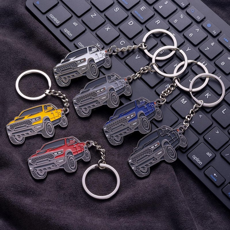 SINLAKUA Dodge RAM 1500 TRX Keychain - Hydro Blue - Image 3