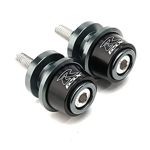 MOWOK Motorcycle Swing Arm Spools Sliders CNC Swing Arm Stand Screw Swingarm Stand Paddock Compatible for Suzuki GSXR1000 GSXR1300 GSXR600 GSXR750 GSXR 125 GSXR 150 (Blue) - Image 5