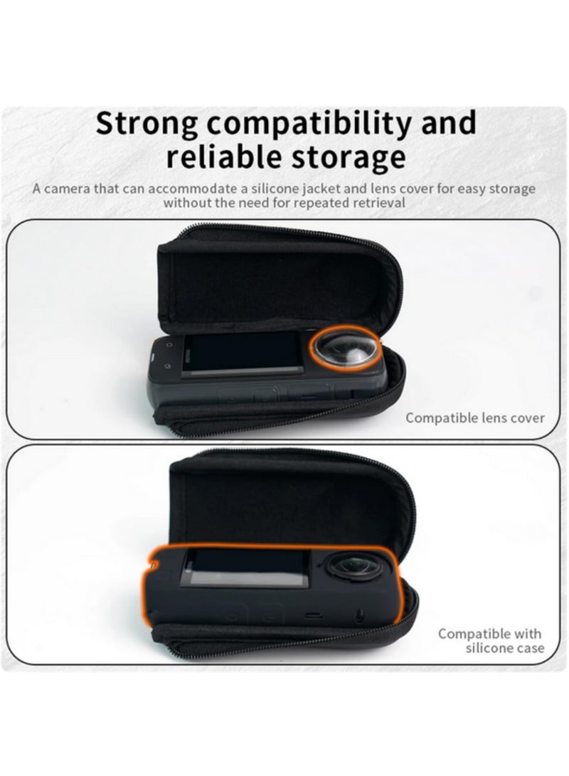 1pcs Mini Storage Case for Insta360 X5 Protector Sport Camera Portable Protective Case Bag for Camera Accessories - Image 4