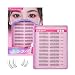 MLEN DIARY Lash Clusters 80PCS Natural Eyelash Clusters C Curl Wispy DIY Eyelash Extensions 85125mm Soft Light Eyelash Clusters Korean Manga Style - Image 2