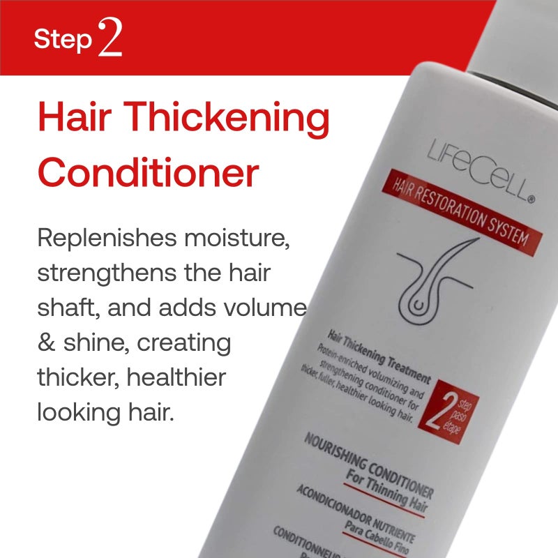 LifeCell Hair Restoration System (Shampoo + Conditioner Only) - Image 4