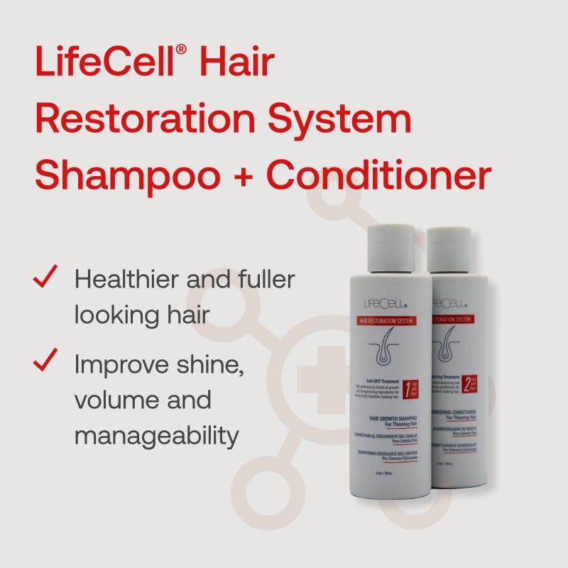 LifeCell Hair Restoration System (Shampoo + Conditioner Only) - Image 2
