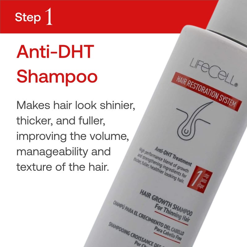 LifeCell Hair Restoration System (Shampoo + Conditioner Only) - Image 3