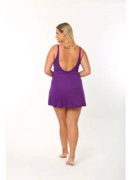 Swana Plus Size Swimsuit with Shorts and Skirt  - Image 3
