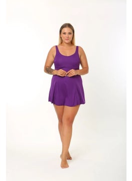 Swana Plus Size Swimsuit with Shorts and Skirt  - Image 2