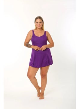 Swana Plus Size Swimsuit with Shorts and Skirt  - Image 4
