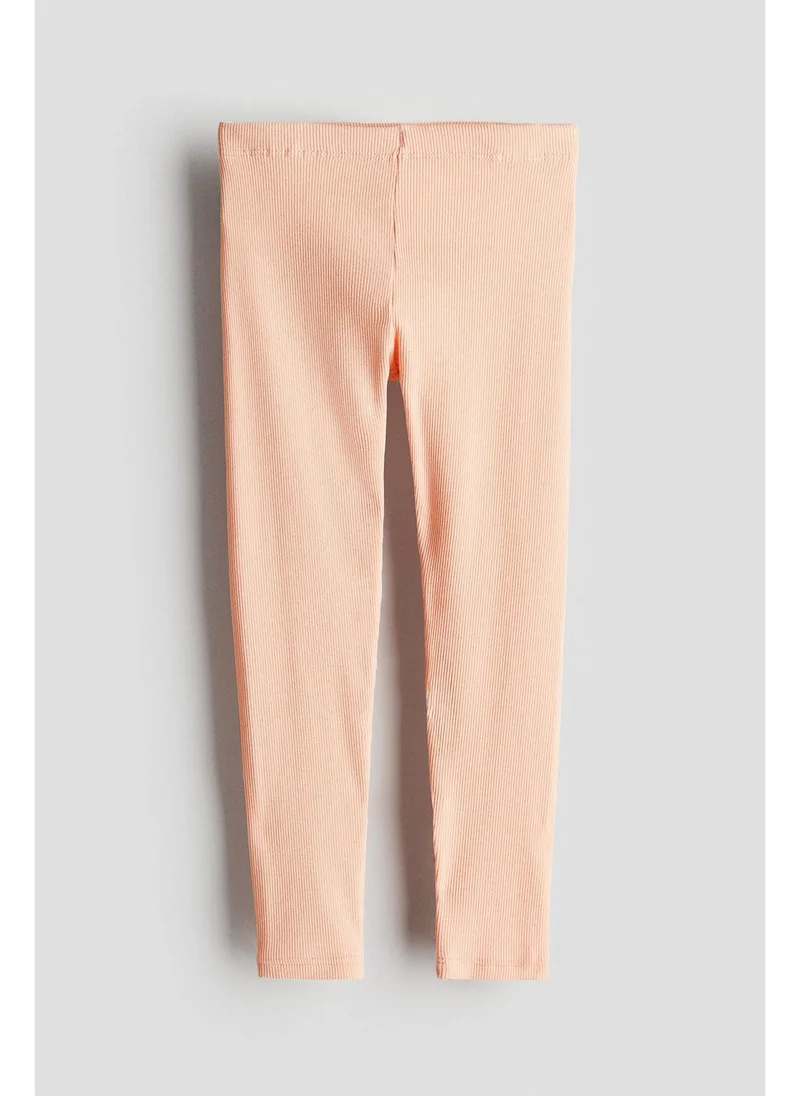 H&M Ribbed jersey leggings