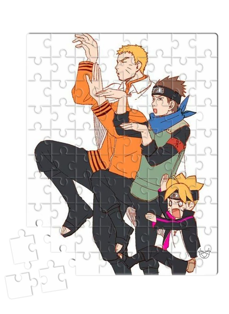 Reeman Design Puzzle printed with Naruto design 