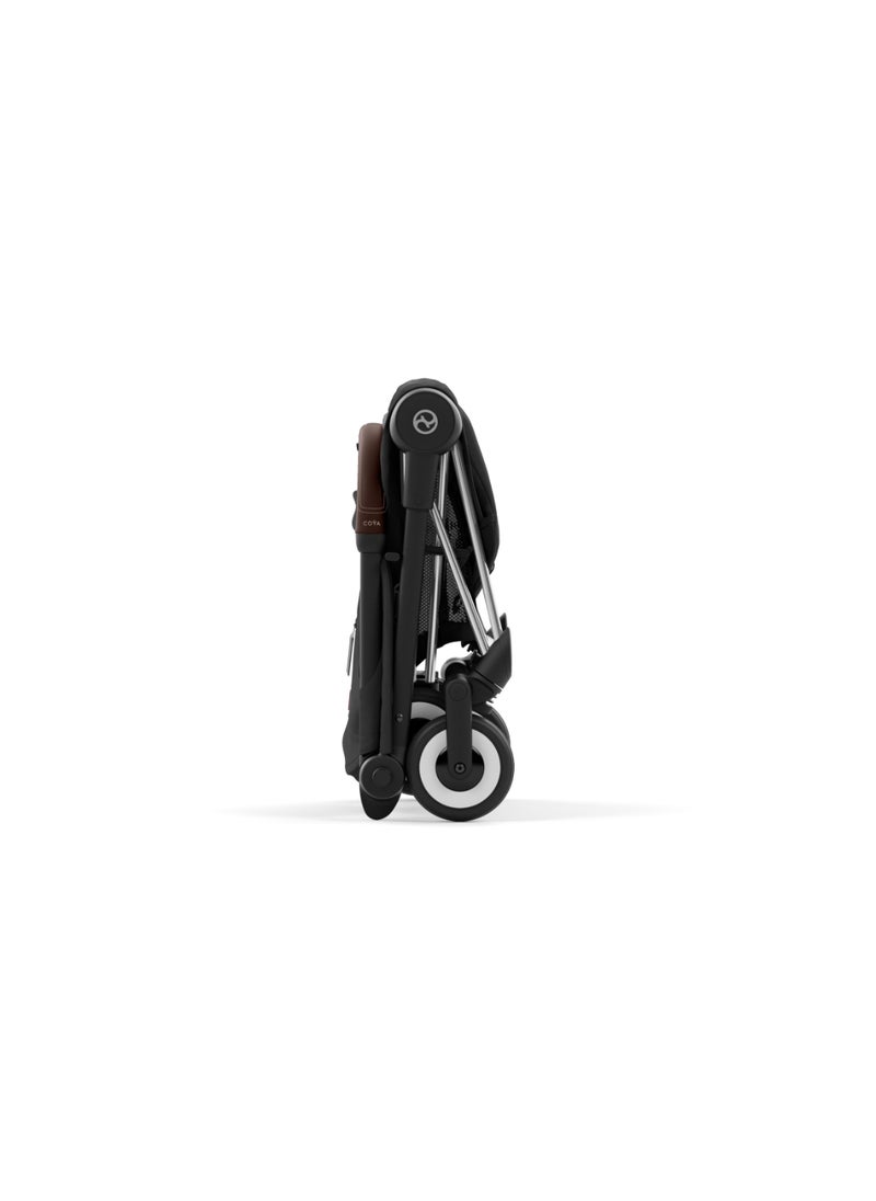 cybex Coya Chrome Stroller Dark Brown - Sepia Black  - Image 1